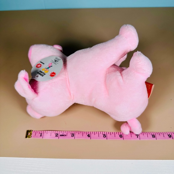Hey Arnold! ABNER PINK PIG 8 Inch Nick Box Exclusive with Tag Plush Stuffed Toy - Picture 10 of 11